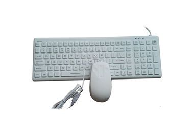 Magnetisches kombiniertes IP68 Siicone Material der medizinische/industrielle Tastatur-Maus