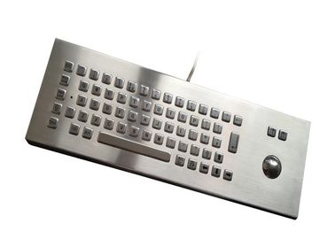 Bewegliches Metallmechanische Tastatur mit Rollkugel, Staub-Beweis-Edelstahl-Tastatur