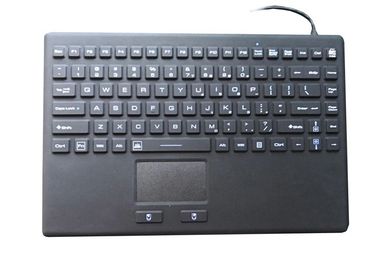 Verschließbare 91 Schlüssel Dishwash tragbarer PC Tastatur-IP68 Siegelgummi Safe