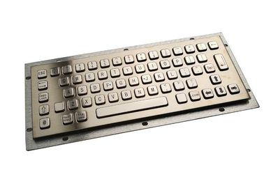 Metallusbs schroffe tragbare PC arabische Schlüssel der Tastatur-Platten-Montage-64/EMC PS2