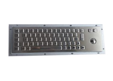 Bankwesen-Kiosk-kundenspezifische mechanische Tastatur, Edelstahl-Tastatur mit Rollkugel/Euroschlüssel