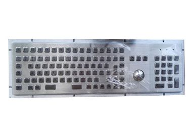 107 Schlüssel USB-Metallcomputer-Tastatur mit industrieller Rollkugel/numerischer Tastatur